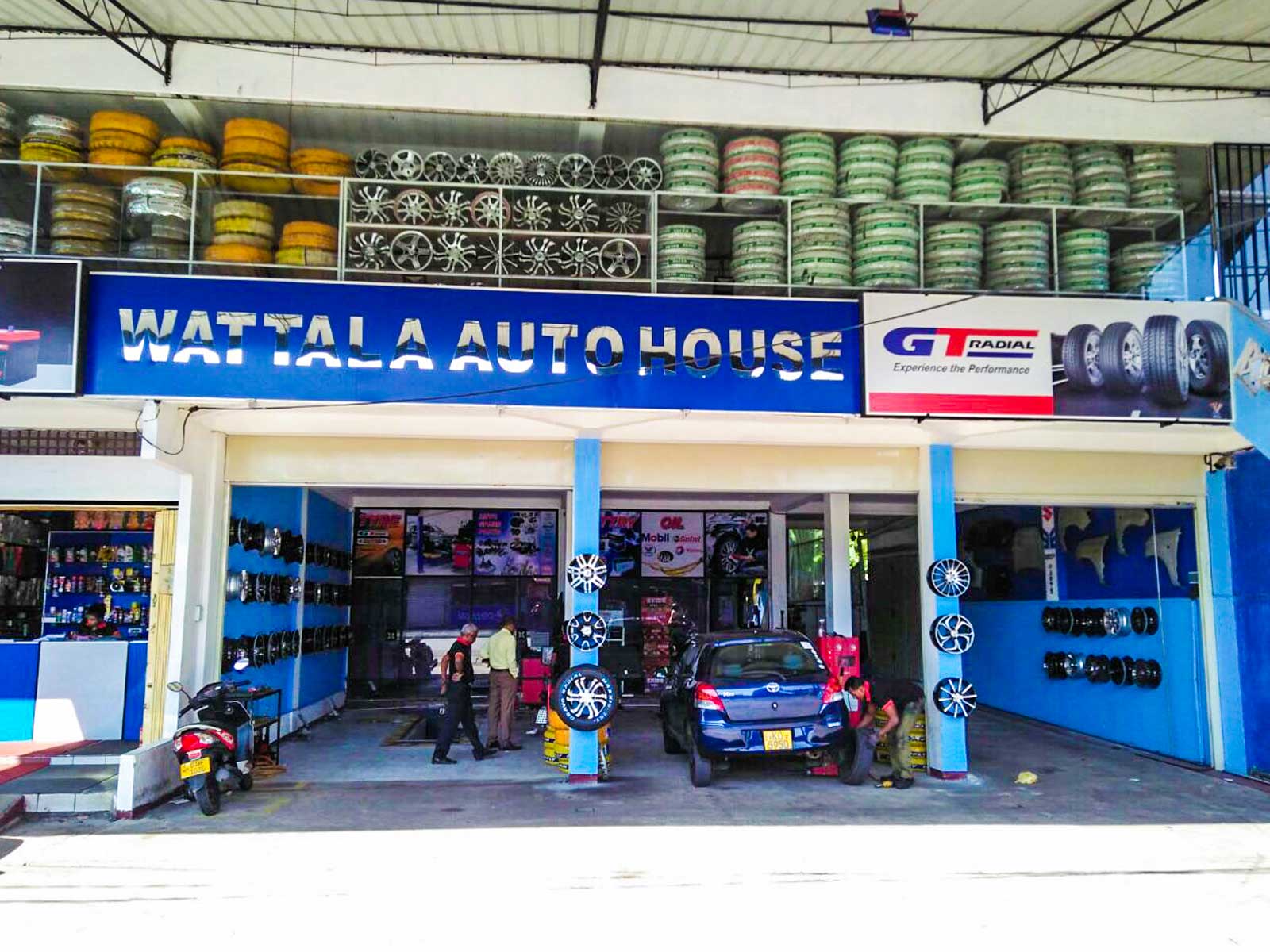 Spare Parts, Lubricants, Tires, Batteries and Wheel Alignment